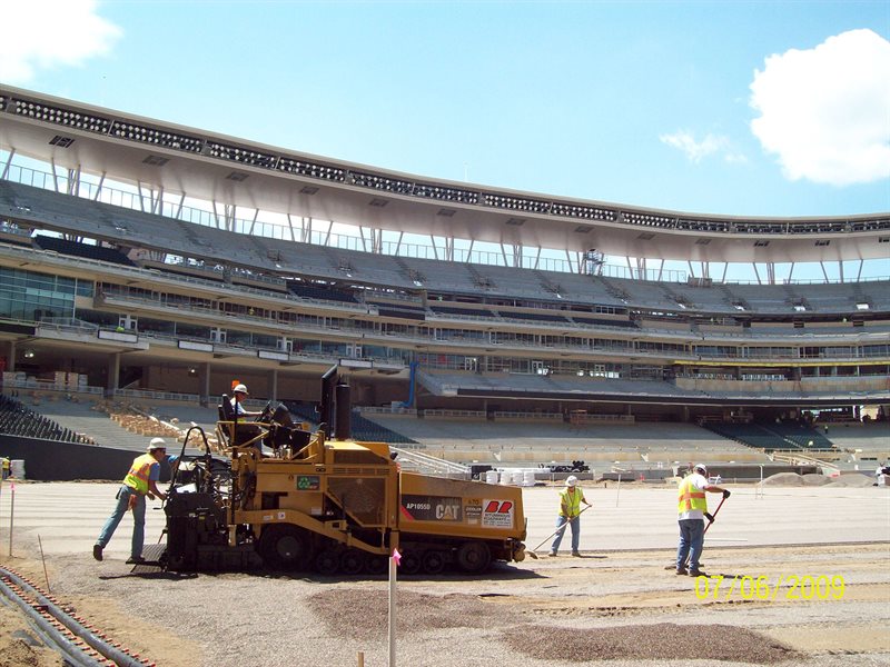 Target Field Pavement