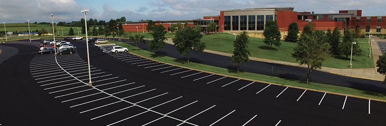 Hastings High School Parking Lot