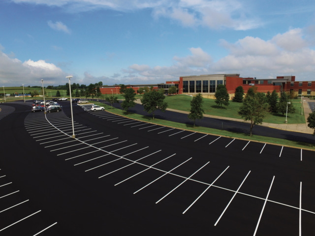 Hastings High School Parking Lot
