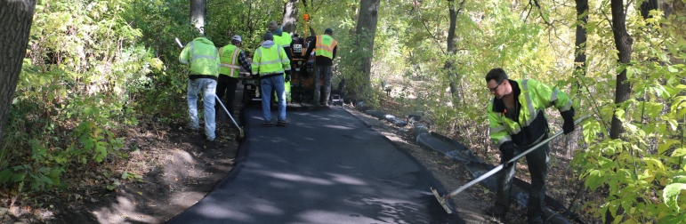 Trails and Pathway Asphalt Paving in Minnesota